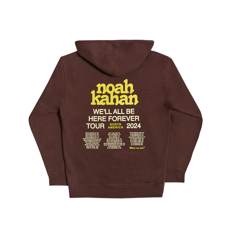 Noah Kahan 2024 We’ll All Be Here Forever Tour Hoodie (2) Noah Kahan 2024 We'll All Be Here Forever Tour Hoodie