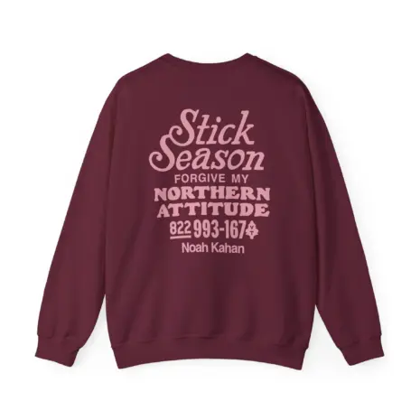 Noah-Kahan-Northern-Attitude-Unisex-Heavy-Blend-Crewneck-Sweatshirt-4 Noah Kahan Northern Attitude Unisex Heavy Blend™ Crewneck Sweatshirt