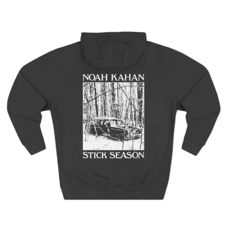 Noah-Kahan-Stick-Season-Blue-Spruce-Three-Panel-Fleece-Hoodie-4 Noah Kahan Stick Season Blue Spruce Three-Panel Fleece Hoodie