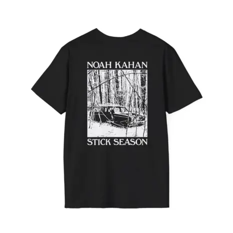 Noah-Kahan-Stick-Season-Blue-Spruce-Unisex-Softstyle-T-Shirt-2 Noah Kahan Stick Season Blue Spruce Unisex Softstyle T-Shirt