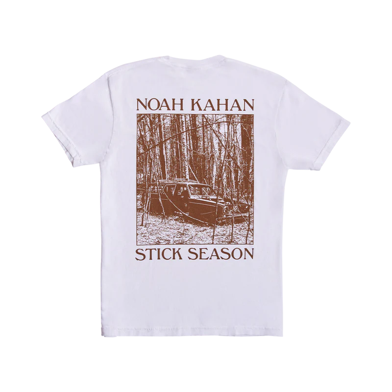 Noah Kahan Stick Season White Tee (2)