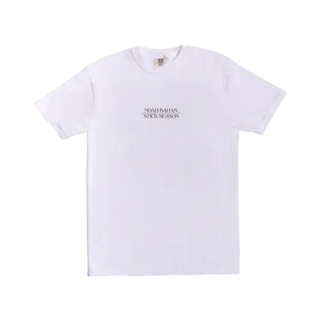 Noah Kahan Stick Season White Tee Noah Kahan Stick Season White Tee