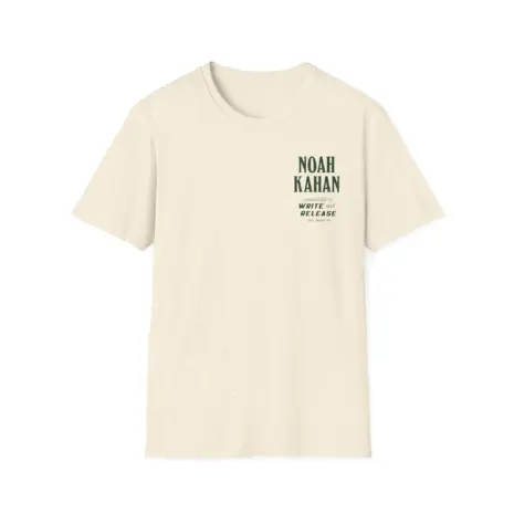 Noah-Kahan-Write-Release-Unisex-Softstyle-T-Shirt-1 Noah Kahan Write & Release Unisex Softstyle T-Shirt