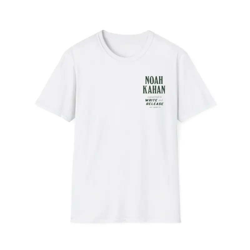 Noah Kahan Write & Release Unisex Softstyle T-Shirt