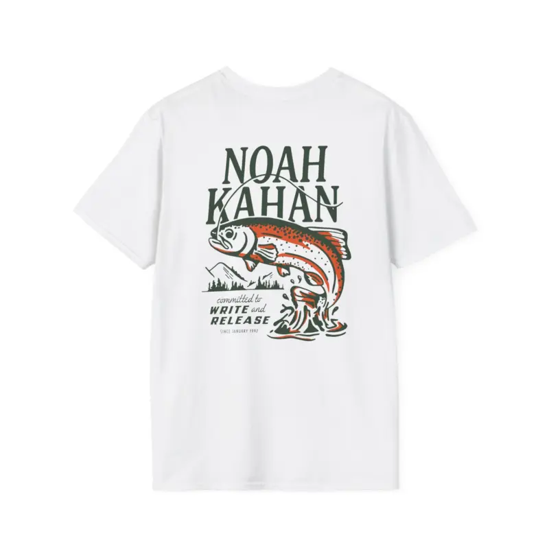 Noah-Kahan-Write-Release-Unisex-Softstyle-T-Shirt-4 Noah Kahan Write & Release Unisex Softstyle T-Shirt